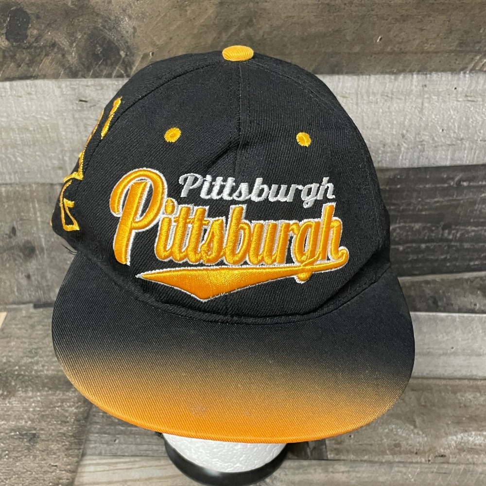 Leader Of The Game Pittsburgh PA Snapback Hat One Size Embroidered